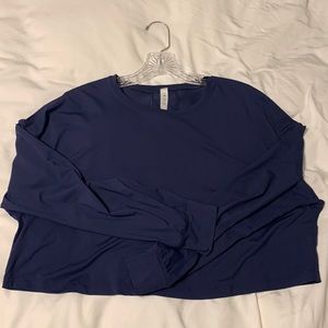 Lululemon Abrasion-Resistant Training Long Sleeve Shirt nightsea